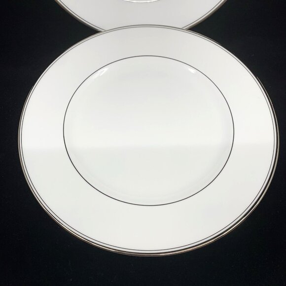 4 Waterford Kilbarry Platinum Dinner Plates Fine Bone China 10 3/4" Multi Avail - Picture 10 of 10
